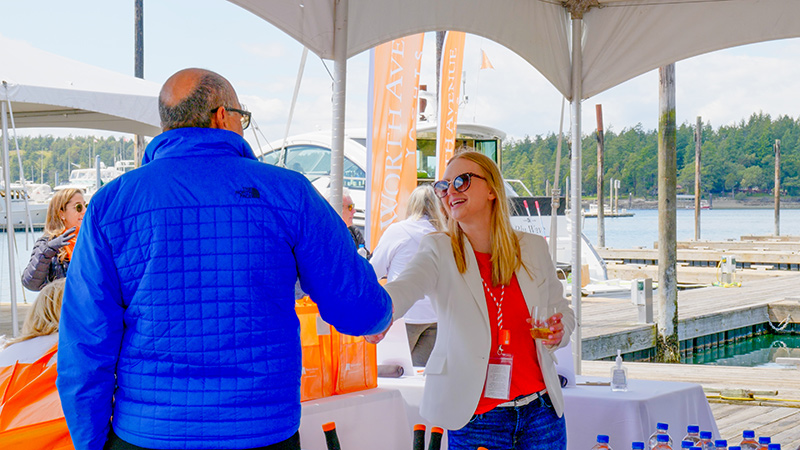 Summer Launch Party at Roche Harbor Resort Welcome