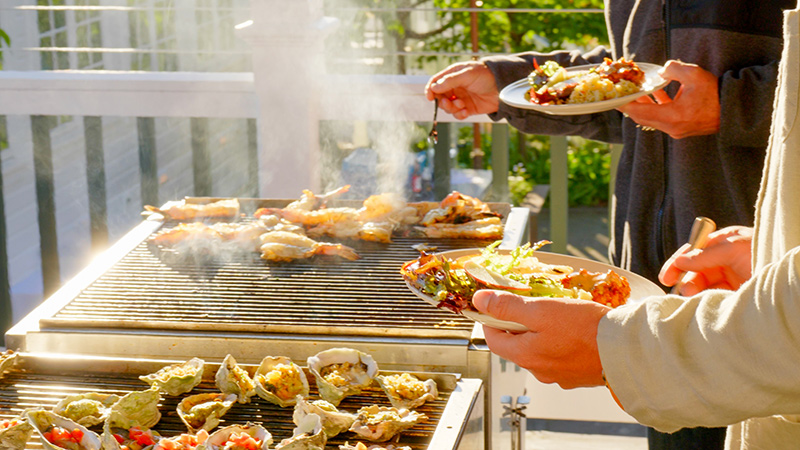 Summer Launch Party at Roche Harbor Resort Oysters