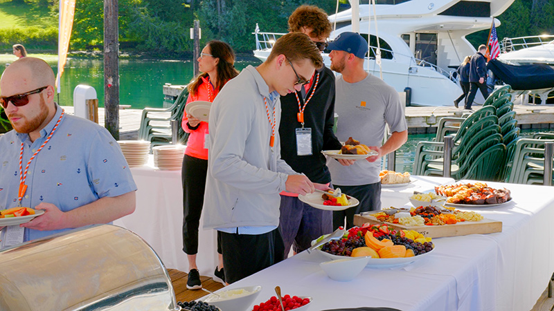 Summer Launch Party at Roche Harbor Resort Brunch