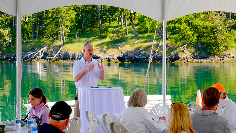 Summer Launch Party at Roche Harbor Resort Seminar Brunch