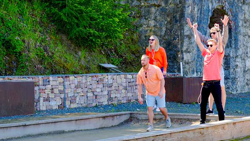 Summer Launch Party at Roche Harbor Resort Bocce Ball