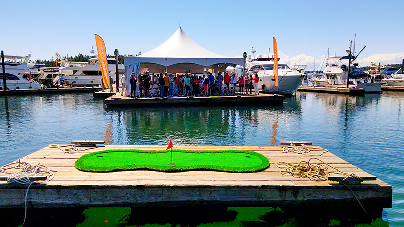 Summer Launch Party at Roche Harbor Resort Chip & Sip View