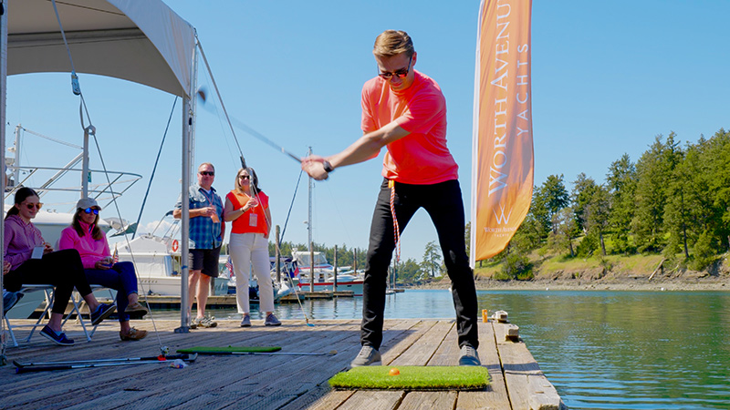 Summer Launch Party at Roche Harbor Resort Chip & sip