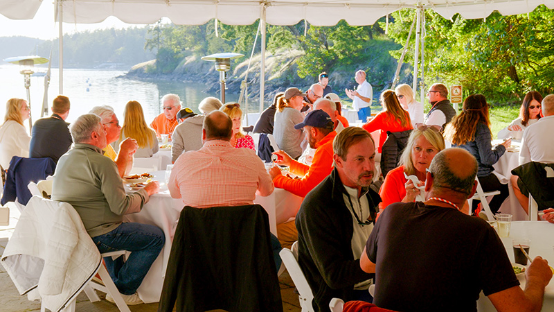 Summer Launch Party at Roche Harbor Resort Shipwreck