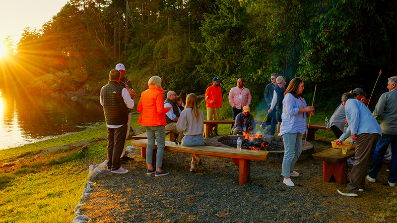 Summer Launch Party at Roche Harbor Resort BBQ