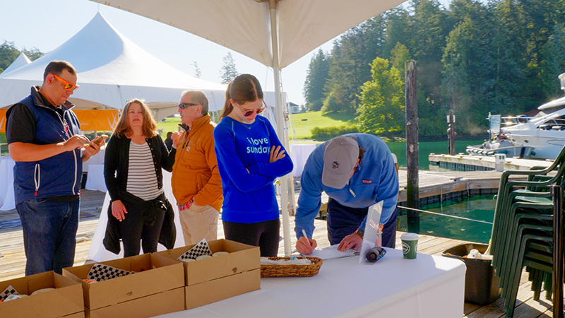 Summer Launch Party at Roche Harbor Resort Breakfast