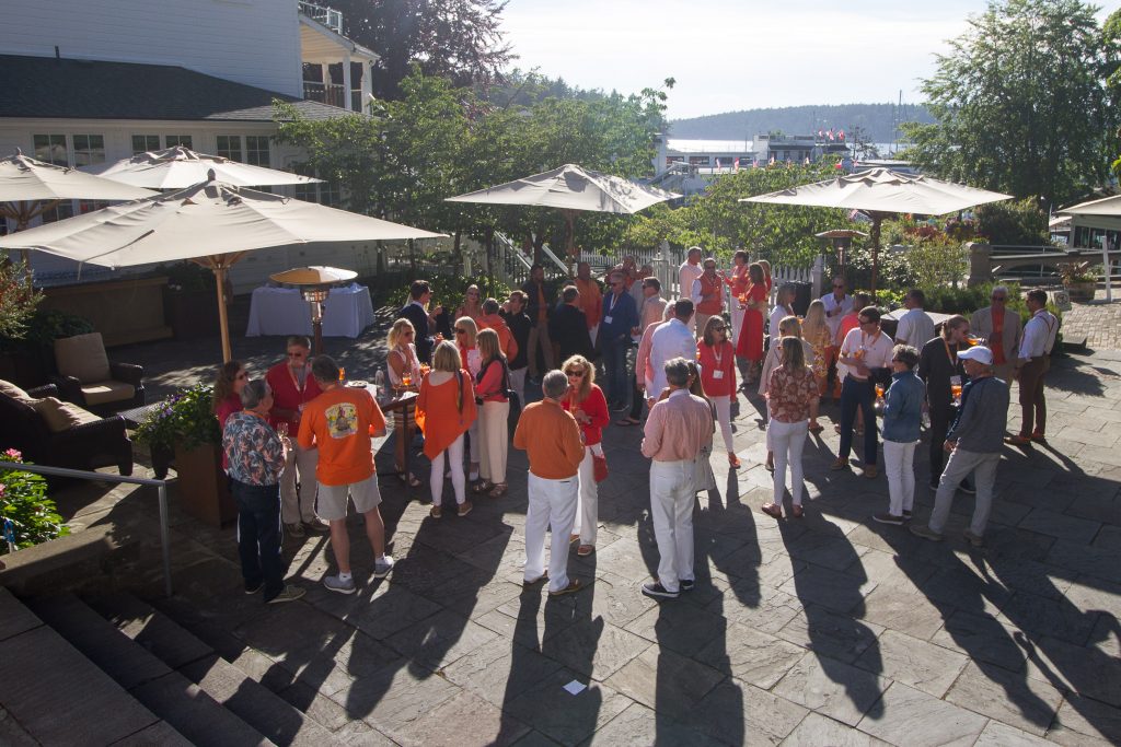 Summer Launch Party at Roche Harbor Resort pavilion Sinner