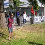 2023 Summer Launch Party at Roche Harbor Resort Axe Throwing