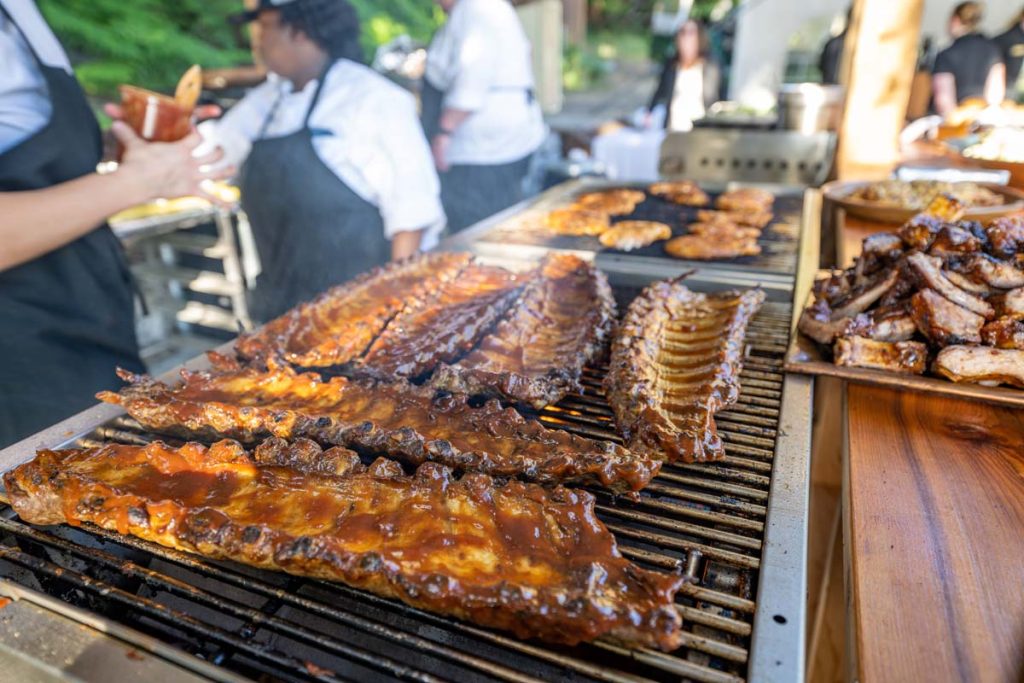 2023 Summer Launch Party at Roche Harbor Resort Food