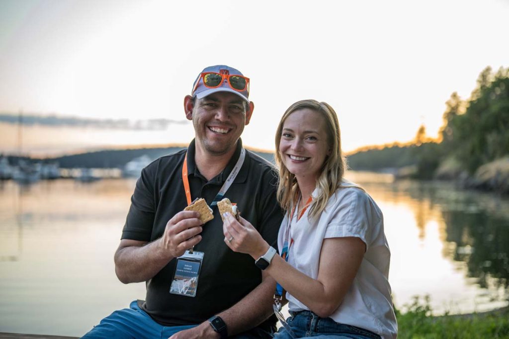 2023 Summer Launch Party at Roche Harbor Resort Smores