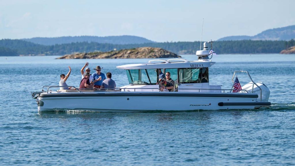 2023 Summer Launch Party at Roche Harbor Resort Tender