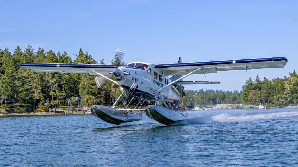 2023 Summer Launch Party at Roche Harbor Resort Seaplane