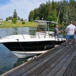 2023 Summer Launch Party at Roche Harbor Resort Boat